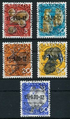 Schweiz PRO Juventute Nr 826-830 zentrisch gestempelt X6A3A12
