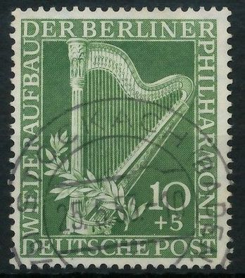 BERLIN 1950 Nr 72 gestempelt X98EACE