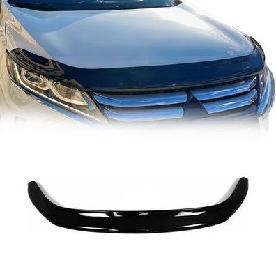 Motorhaube Deflektor Insektenschutz für Mitsubishi Eclipse Cross 2017-20 Dunkel