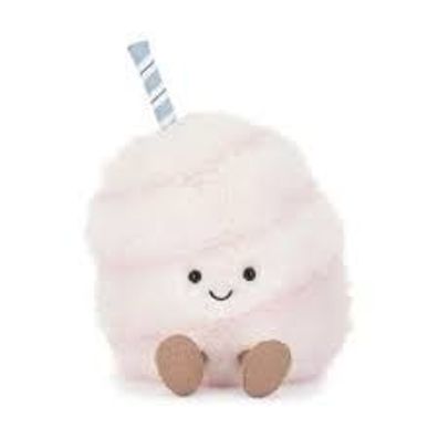 Jellycat Amuseables Kathrin Candy Floss Zuckerwatte-Puppe Plüschtier