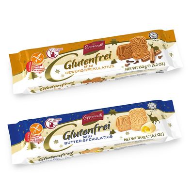 Coppenrath Mini Gewürz- und Butter-Spekulatius 2er-Set
