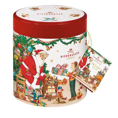 Niederegger Weihnachtsdose mit Marzipan Klassikern