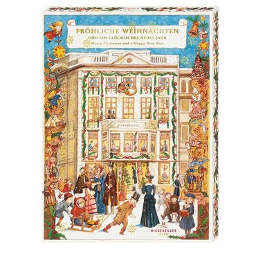 Niederegger Adventskalender "Café Niederegger" mit 32 Türchen