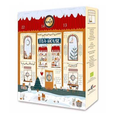 Rauf Tee Adventskalender Tea-House Bio