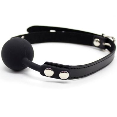 Secretplay BLACK Silicone GAG BALL