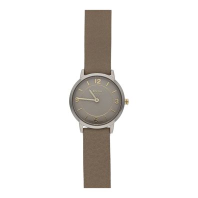 Boccia Armbanduhr Damen Trend Lederband Beige 3371-06