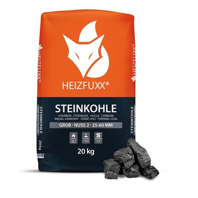 Heizfuxx Steinkohle 25-60 mm 20kg