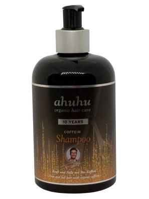 ahuhu Coffein Thickening Shampoo 500ml mit Menthol und BIO Coffein