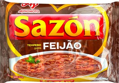 Ajinomoto Braunes Würzsalz Bohnen Tempero Saz&oacute; Marrom para Feij&atilde; 60g