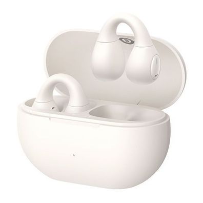 Bass 15 Clip OWS Offene kabellose In-Ear-Kopfhörer mit USB-C-Kabel - Weiß
