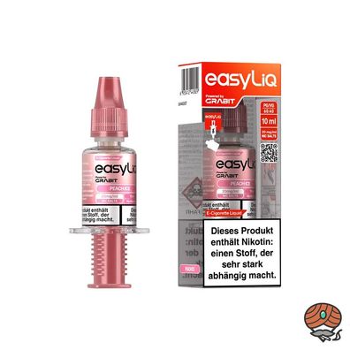 EasyLiQ by Grabit Peach Ice 20mg/ml Nikotinsalz, 10ml Liquid