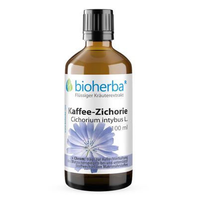 Bioherba Kaffee-Zichorie Cichorium intybus L. Tropfen Tinktur