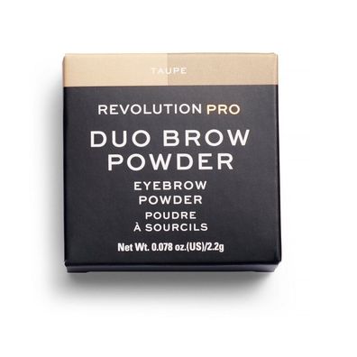Revolution Beauty Makeup PRO, Vegan, Eyebrow Powder, Taupe, 2.2 g