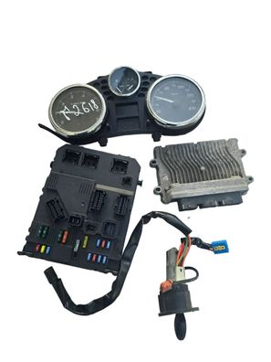 Motorsteuergerät Set Peugeot 206 + 1,4l 55KW SW9666257580 HW9655883280