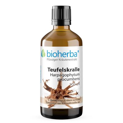 Bioherba Teufelskralle Harpagophytum procumbens Tropfen Tinktur
