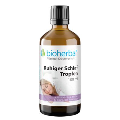 Bioherba Ruhiger Schlaf Tropfen Tinktur