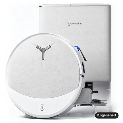 Ecovacs DEEBOT T90 PRO OMNI Saug- und Wischroboter mit OMNI-Station, 30.000 Pa,