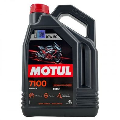 Motul 7100 10W-50 4T 4 Liter