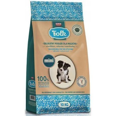 Trockenfutter für Hunde FOLK Feinfutter JUNIOR mit Kaninchen 10 kg