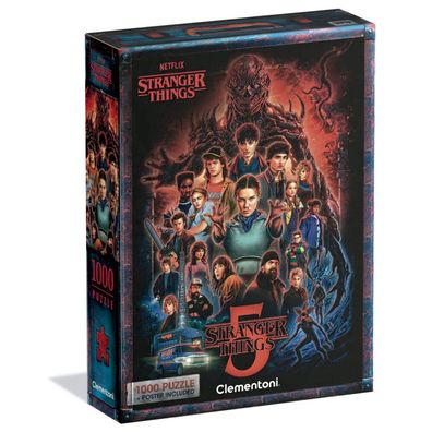Stranger Things 5 Puzzle 1000 Stück