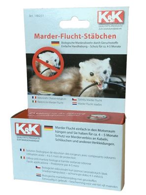 Marderschutz K&K Marderabwehr Anti Marderstäbchen Duft 140211 2 Stück