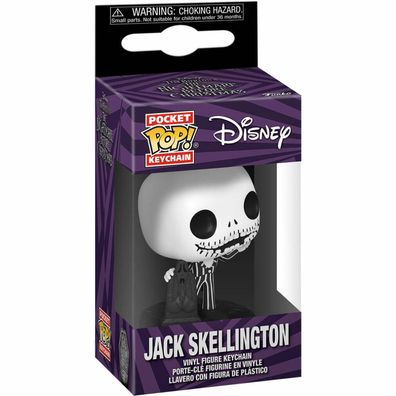Funko POP keychain Disney Nightmare Before Christmas 30. Jahrestag Jack Skellington