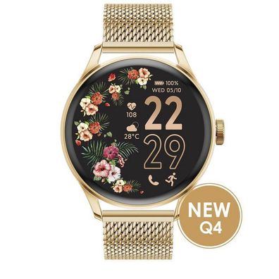 Uhr - ICE smart 2.0 - Gold Milaneseband rund