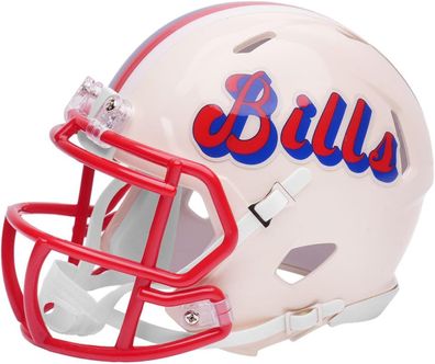 NFL Mini Helm Buffalo Bills Retro Style Speed Footballhelm 095855030463