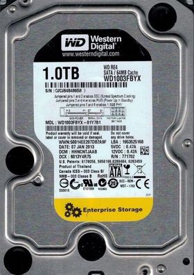 Western Digital WD1003FBYX 1TB SATA 3,5"