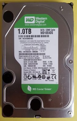Western Digital WD10EADS 1TB, SATA 3,5"