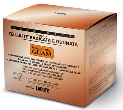 Fanghi d'Alga GUAM Intensiv-Algenfango Radicata e Ostinata gegen hartnäckige Celluli