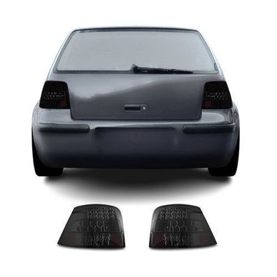 Rückleuchten für VW Golf 4 1997-2003 dunkel smoke 2tlg