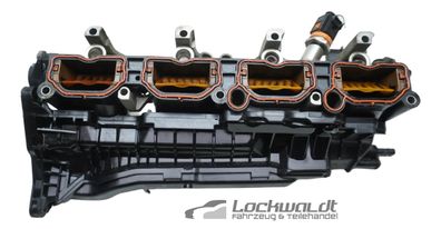 079133109BF Ansaugbrücke Links Audi S8 4H Saugrohrunterteil Kraftstoffverteiler