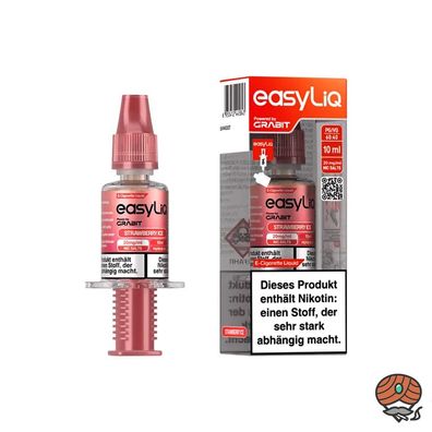 EasyLiQ by Grabit Strawberry Ice 20mg/ml Nikotinsalz, 10ml Liquid