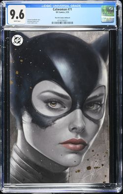 Catwoman #71 CGC 9.6 DC Comic The 616 Comic Edition B 2/25 2025 White Pages