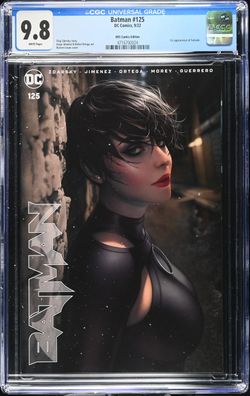 Batman #125 CGC 9.8 DC Comic KRS Comic Edition 09/22 2022 White Pages