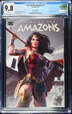 Trial of the Amazons #1 CGC 9.8 DC Comic Mint Edition 05/22 2022 White Pages