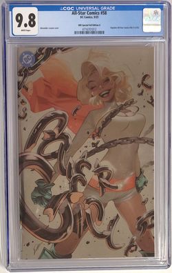 All-Star Comic #58 CGC 9.8 DC KRS Special Foil Edition 09/25 2025 White Pages