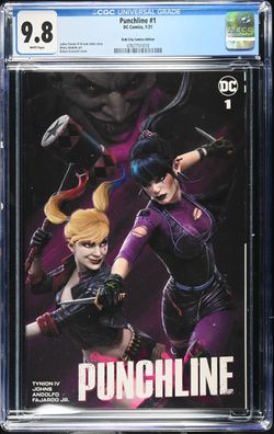 Punchline #1 CGC 9.8 DC Comic Slab City Comic Edition 01/21 2021 White Pages