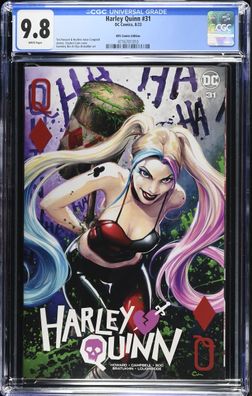 Harley Quinn #31 CGC 9.8 DC Comic KRS Comic Edition 08/23 2023 White Pages
