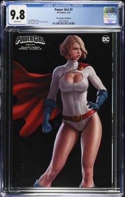Power Girl #3 CGC 9.8 DC Comic The Syndicate Edition B 01/24 2024 White Pages