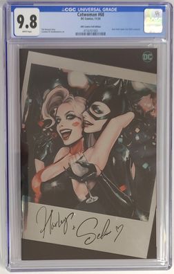Catwoman #68 CGC 9.8 DC Comic KRS Comic Foil Edition 11/24 2024 White Pages