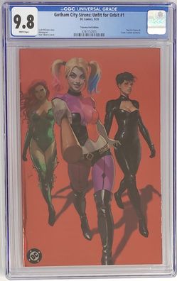 Gotham City Sirens: Unfit for Orbit #1 CGC 9.8 DC Talavera Foil 09/25 2025
