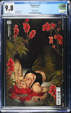 Poison Ivy #1 CGC 9.8 DC Comic Robles Variant Cover 08/22 2022 White Pages