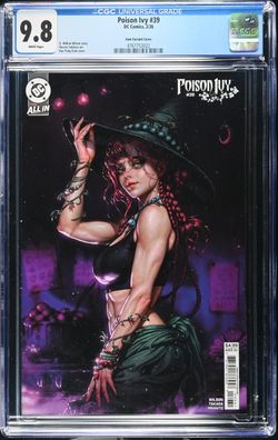 Poison Ivy #39 CGC 9.8 DC Comic Eom Variant Cover 02/26 2026 White Pages
