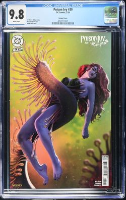 Poison Ivy #39 CGC 9.8 DC Comic Noobovich Variant Cover 02/26 2026 White Pages