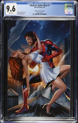 Ultimate Spider-Man #7 CGC 9.6 Marvel Comic 09/24 2024 Kirkham Virgin Edition