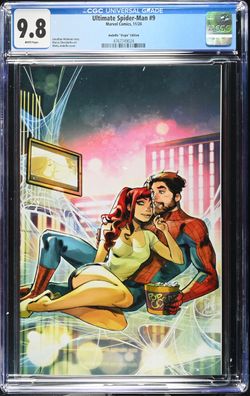 Ultimate Spider-Man #9 CGC 9.8 Marvel Comic 11/24 2024 Andolfo Virgin Edition