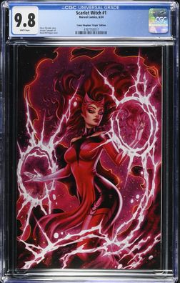 Scarlet Witch #1 CGC 9.8 Marvel Comic 08/24 2024 Comic Kingdom Virgin Edition