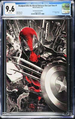 Deadpool Kills the Marvel Universe One Last Time #1 CGC 9.6 Marvel 06/25 2025